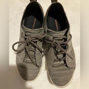 Merrell Women’s Brown Lace-Up Sneakers, size 6.5